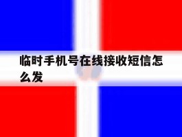临时手机号在线接收短信怎么发