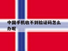 中国手机收不到验证码怎么办呢