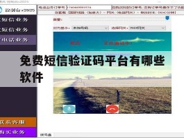免费短信验证码平台有哪些软件