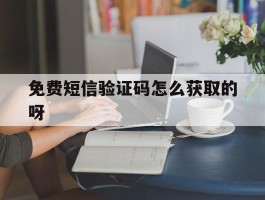 免费短信验证码怎么获取的呀