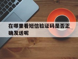 在哪里看短信验证码是否正确发送呢