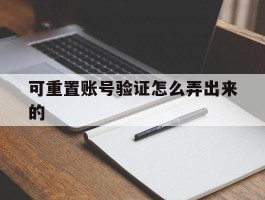 可重置账号验证怎么弄出来的
