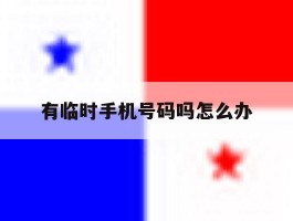 有临时手机号码吗怎么办