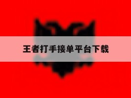 王者打手接单平台下载