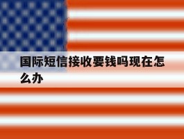 国际短信接收要钱吗现在怎么办