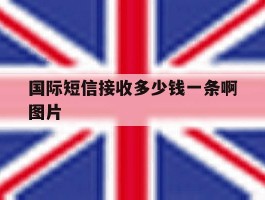 国际短信接收多少钱一条啊图片