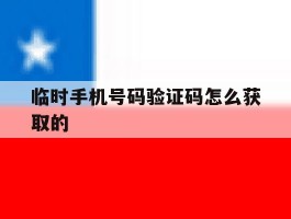 临时手机号码验证码怎么获取的