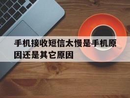 手机接收短信太慢是手机原因还是其它原因