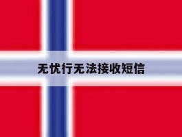 无忧行无法接收短信