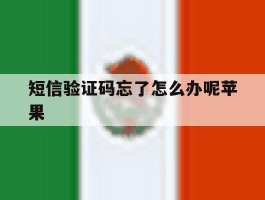 短信验证码忘了怎么办呢苹果