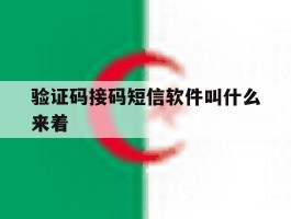 验证码接码短信软件叫什么来着