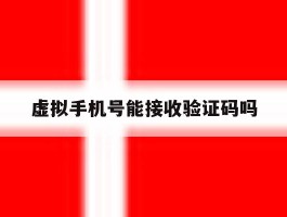 虚拟手机号能接收验证码吗