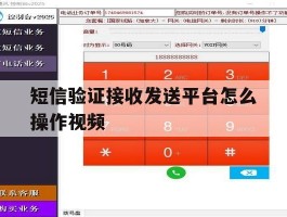 短信验证接收发送平台怎么操作视频