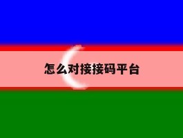 怎么对接接码平台