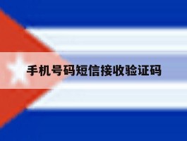 手机号码短信接收验证码