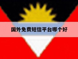 国外免费短信平台哪个好