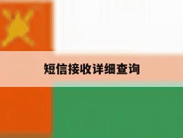 短信接收详细查询