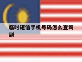 临时短信手机号码怎么查询到