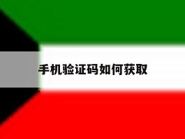 手机验证码如何获取
