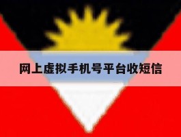 网上虚拟手机号平台收短信