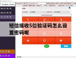 短信接收5位验证码怎么设置密码呢