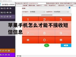 苹果手机怎么才能不接收短信信息
