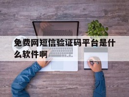 免费网短信验证码平台是什么软件啊