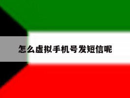 怎么虚拟手机号发短信呢