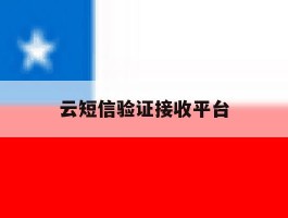 云短信验证接收平台