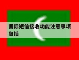 国际短信接收功能注意事项包括