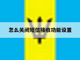 怎么关闭短信接收功能设置