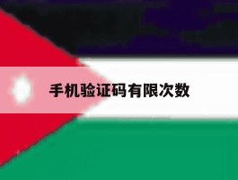 手机验证码有限次数