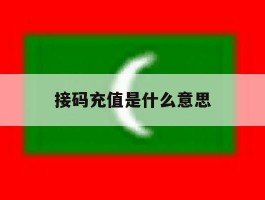 接码充值是什么意思