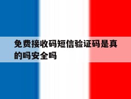 关于免费接收码短信验证码是真的吗安全吗的信息