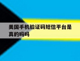 美国手机验证码短信平台是真的吗吗