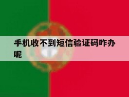 手机收不到短信验证码咋办呢