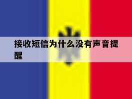 接收短信为什么没有声音提醒