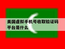 美国虚拟手机号收取验证码平台是什么