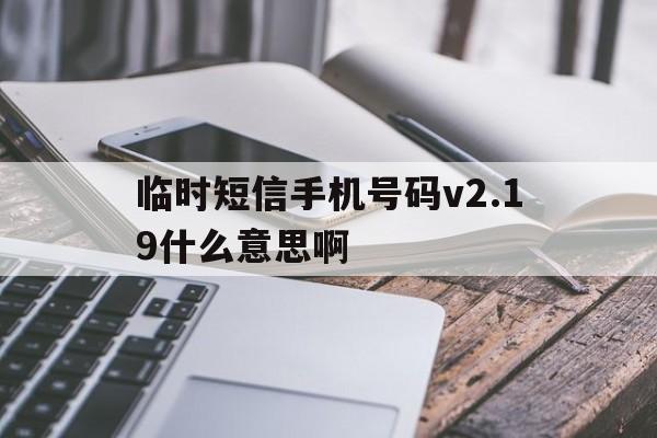临时短信手机号码v2.19什么意思啊 临时短信手机号码v2.19什么意思啊