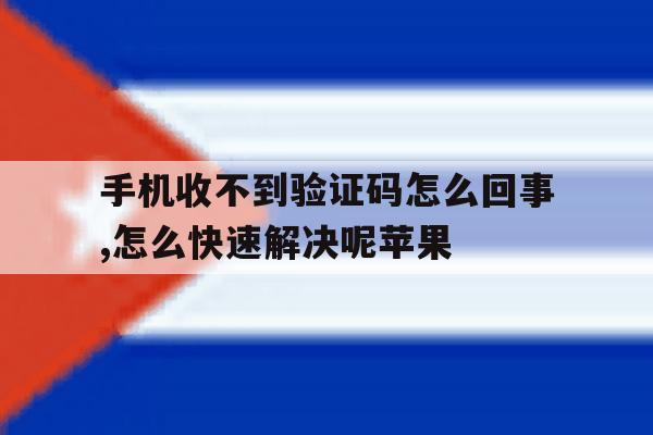 关于手机收不到验证码怎么回事,怎么快速解决呢苹果的信息 关于手机收不到验证码怎么回事,怎么快速解决呢苹果的信息