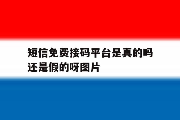 短信免费接码平台是真的吗还是假的呀图片的简单介绍 短信免费接码平台是真的吗还是假的呀图片的简单介绍