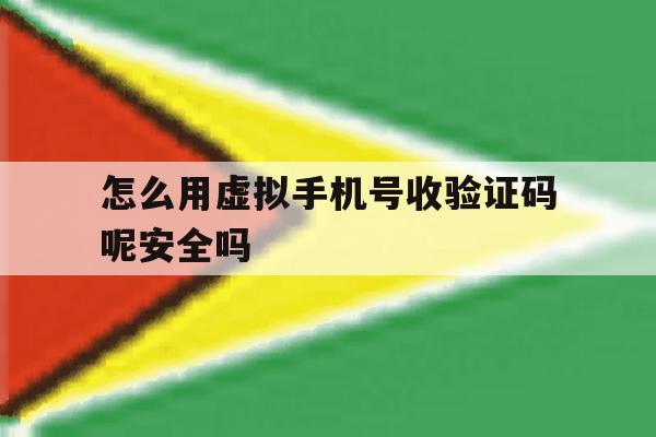 怎么用虚拟手机号收验证码呢安全吗 怎么用虚拟手机号收验证码呢安全吗