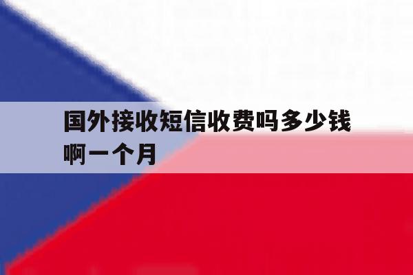 国外接收短信收费吗多少钱啊一个月 国外接收短信收费吗多少钱啊一个月