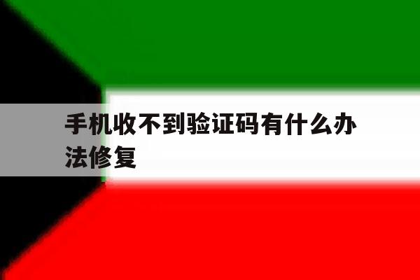 手机收不到验证码有什么办法修复 手机收不到验证码有什么办法修复