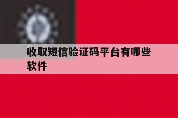收取短信验证码平台有哪些软件 收取短信验证码平台有哪些软件