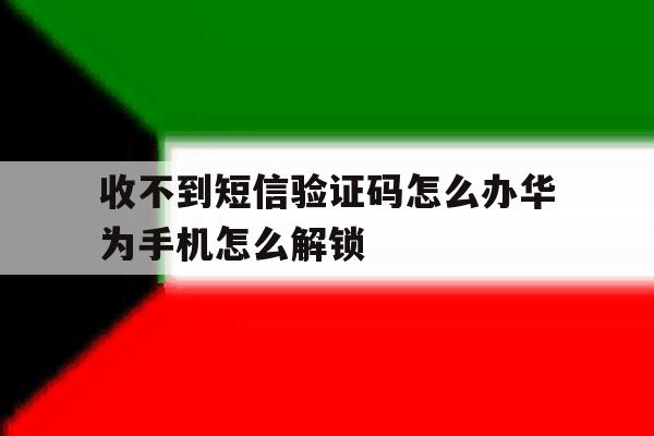 关于收不到短信验证码怎么办华为手机怎么解锁的信息 关于收不到短信验证码怎么办华为手机怎么解锁的信息