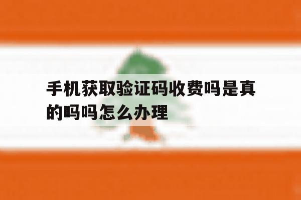 关于手机获取验证码收费吗是真的吗吗怎么办理的信息 关于手机获取验证码收费吗是真的吗吗怎么办理的信息