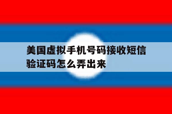 美国虚拟手机号码接收短信验证码怎么弄出来 美国虚拟手机号码接收短信验证码怎么弄出来