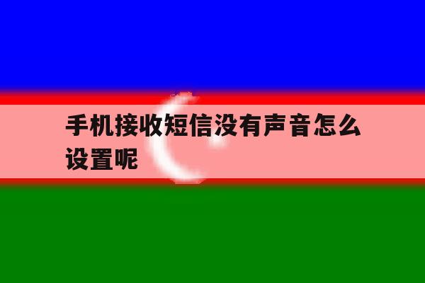 手机接收短信没有声音怎么设置呢 手机接收短信没有声音怎么设置呢