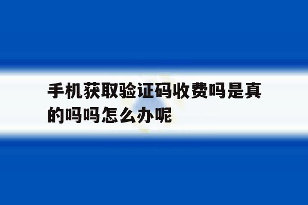 手机获取验证码收费吗是真的吗吗怎么办呢的简单介绍 手机获取验证码收费吗是真的吗吗怎么办呢的简单介绍